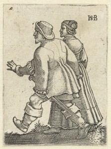 Dansend boerenpaar