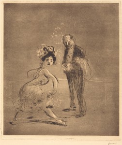 Danseuse et Maître d'hôtel (Dancer and Headwaiter)