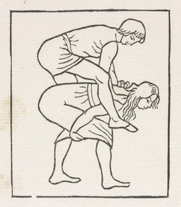 Daphnis and Chloe: Daphnis Puts the Apple into Chloe's Bosom