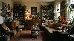 Darius's Eclectic Living Room