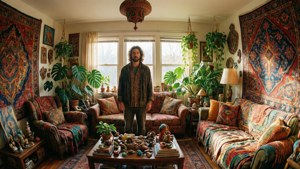 Darius's Eclectic Living Room