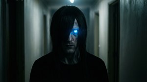 Dark Corridor Glowing Eye