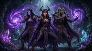 Dark Elf Triad