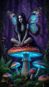 Dark Fairy of the Woods