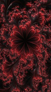 Dark Fractal Bloom