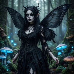 Dark Goth Fairy
