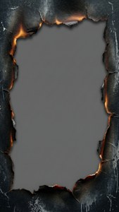 Dark Grunge Burned Border