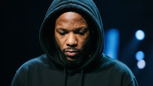 Dark Hoodie Portrait
