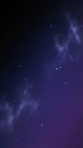 Dark Indigo Starry Gradient