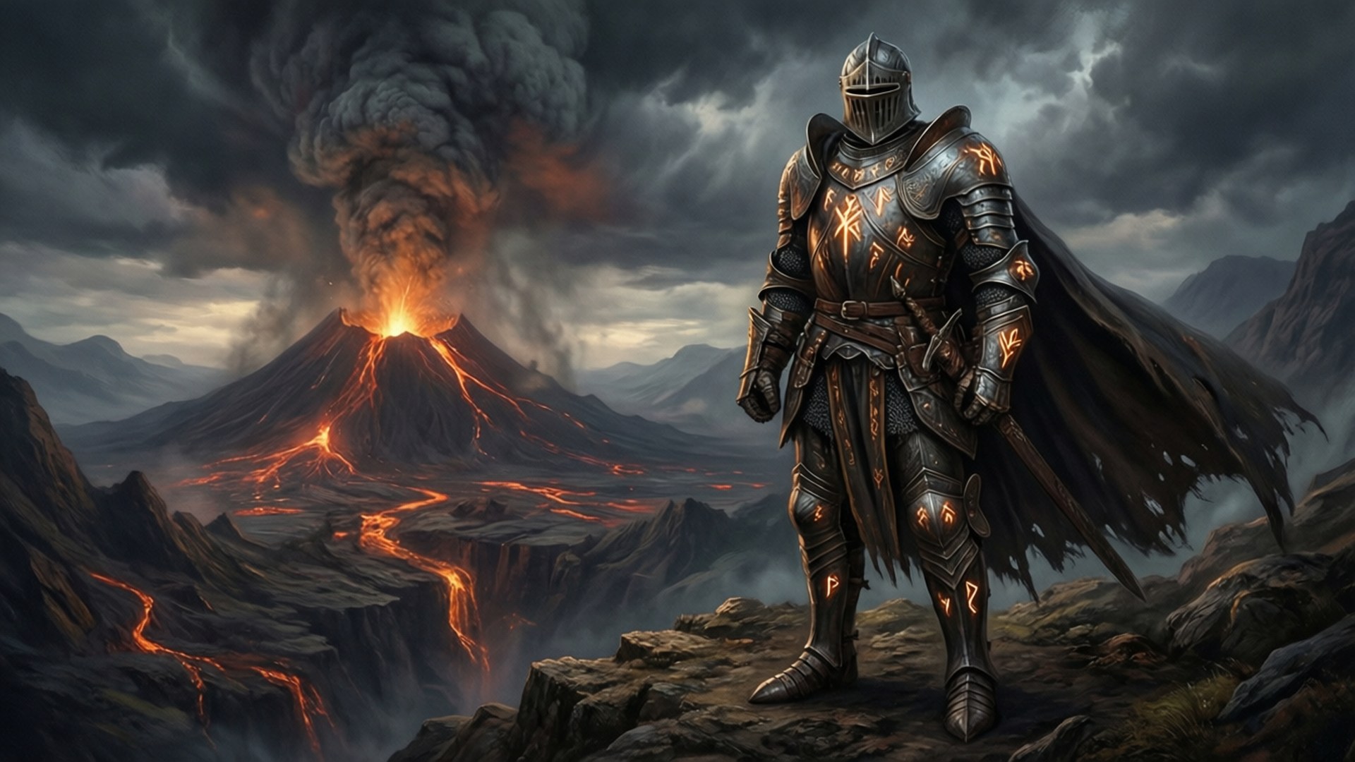 Dark Isekai Knight by Wallpapers.art Studio