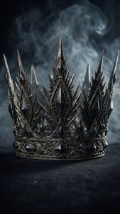 Dark Metallic Tiara