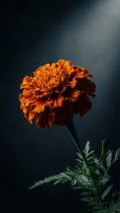 Dark Moody Marigold