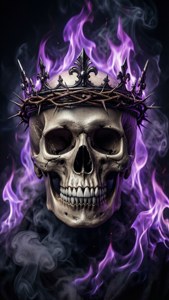 Dark Phonk Skull