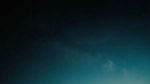 Dark Teal Starfield