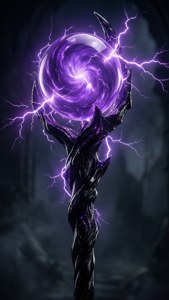 Dark Wizard Staff