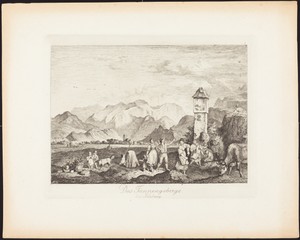 Das Tännengebirge bei Salzburg (The Tännengebirge near Salzburg)