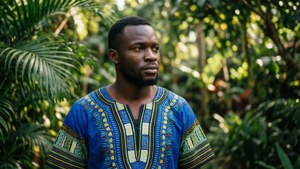 Dashiki in the Garden