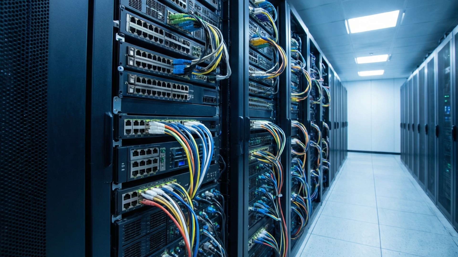 Data Center Rows by Wallpapers.art Studio