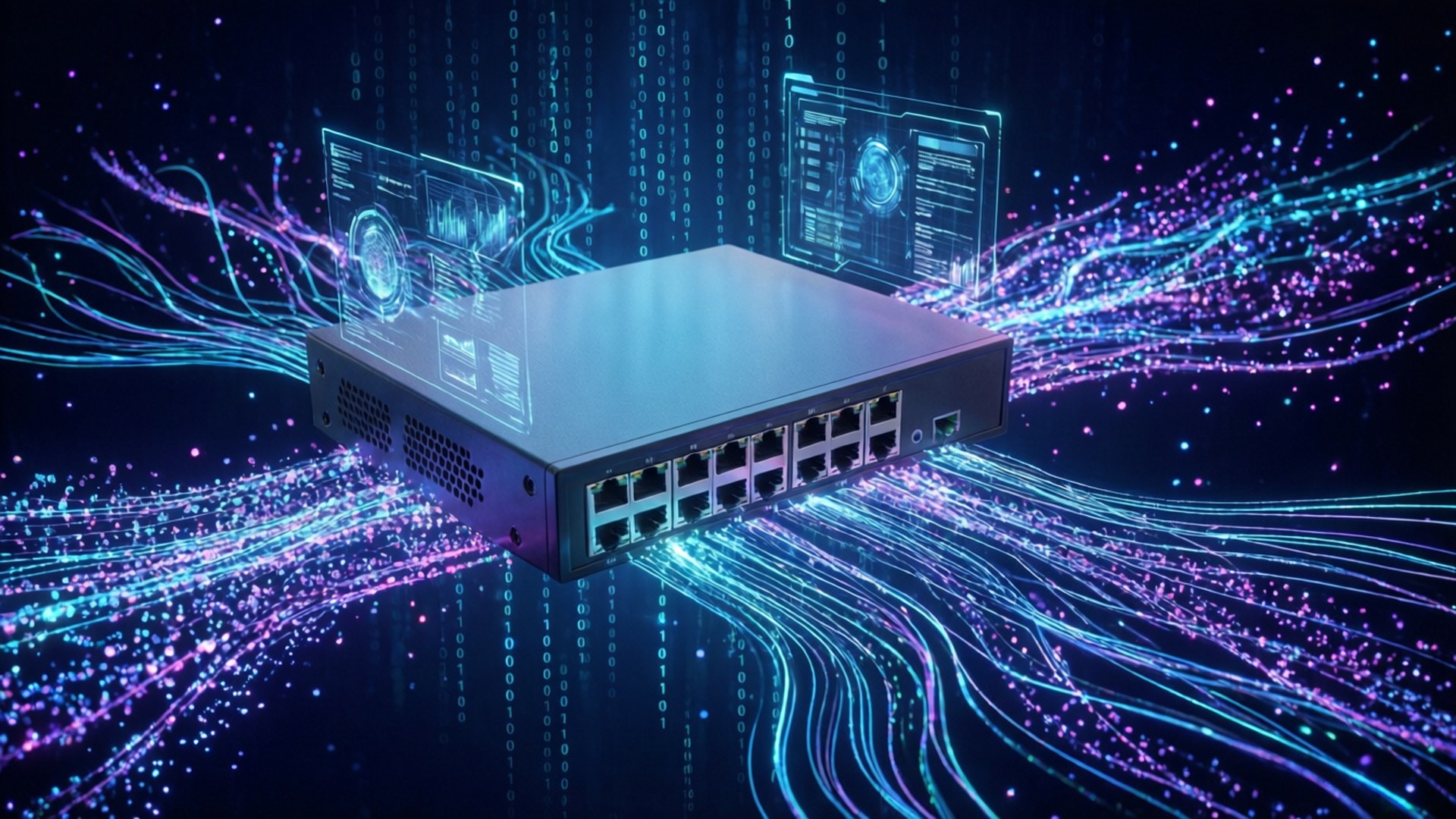 Data Stream Gateway by Wallpapers.art Studio