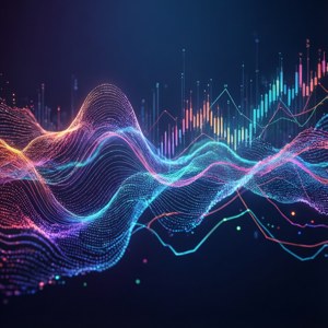 Data Wave Abstract