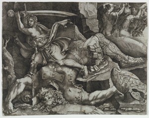 David Cutting off the Head of Goliath