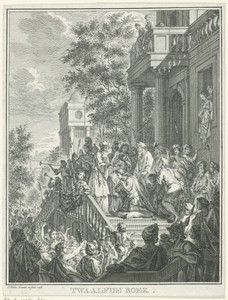 David in Hebron tot koning gekroond