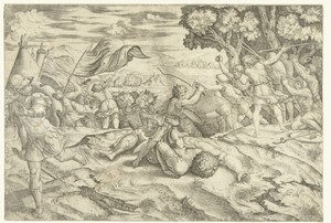 David onthoofdt Goliath