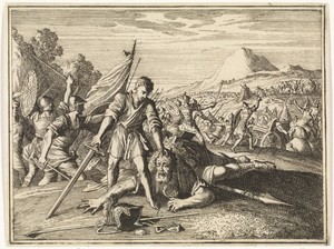 David onthoofdt Goliath