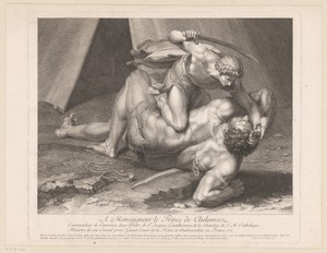 David onthoofdt Goliath