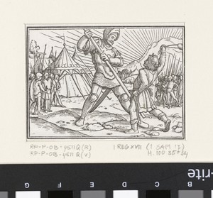 David verslaat Goliath