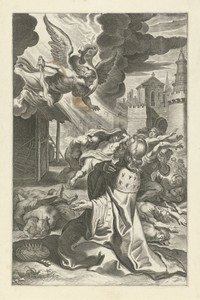David ziet de engel des doods