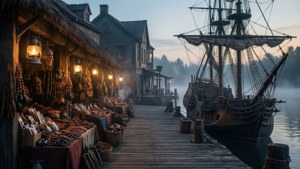 Dawn at the Outpost