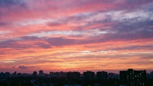 Dawn City Silhouette