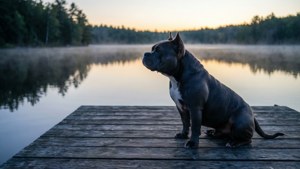 Dawn Dock American Bully