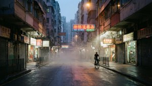 Dawn in Mong Kok