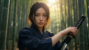 Dawn in the Bamboo Grove