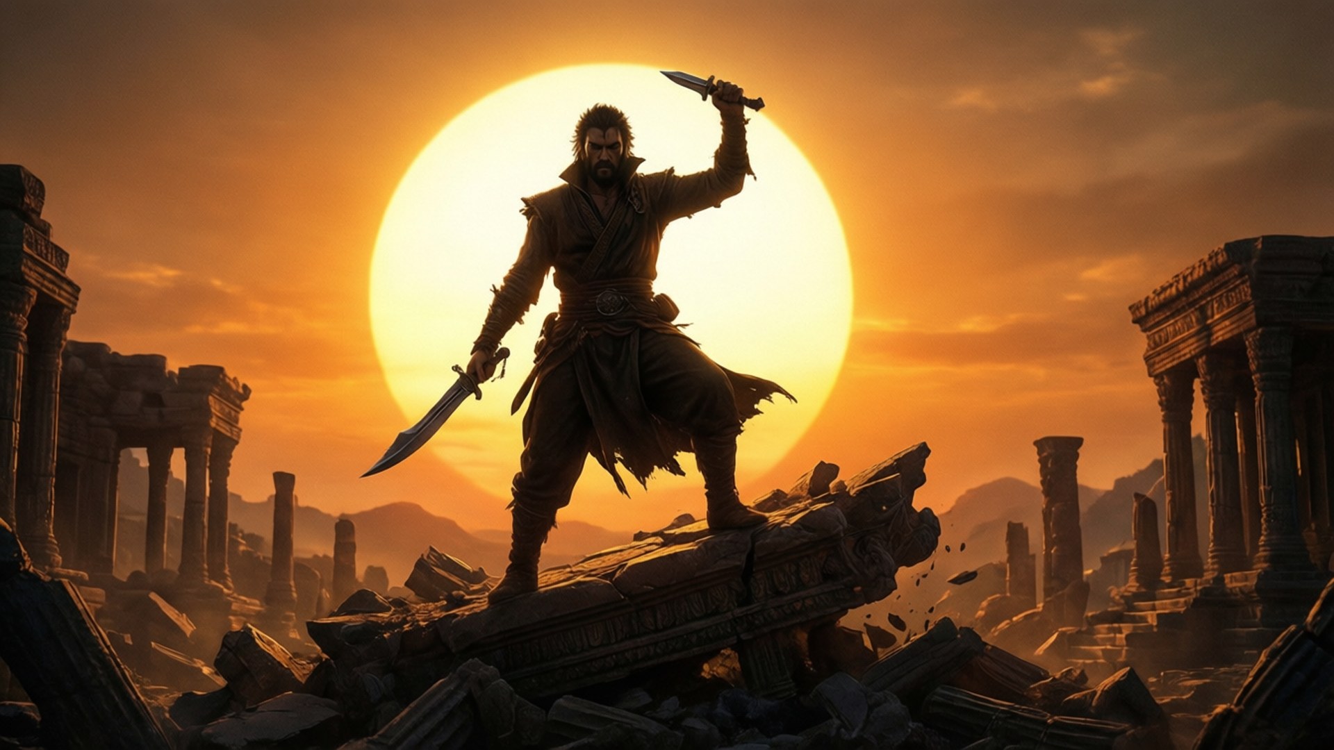 Dawn of the Blade by Wallpapers.art Studio