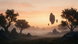 Dawn on Namek