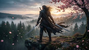Dawn on the Cliff