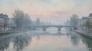 Dawn on the Seine