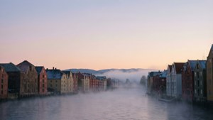 Dawn Over Drammen