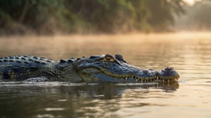 Dawn River Gharial