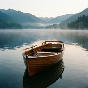 Dawn Rowboat Serenity