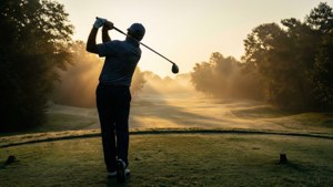 Dawn Tee Shot