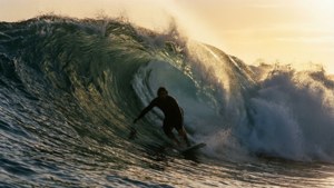 Dawn Wave Surfer