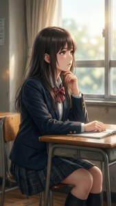 Daydreaming Student