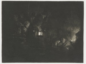 De aanbidding der herders: nachtstuk