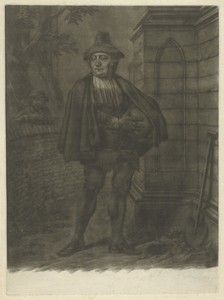 De acteur A. Spatzier in de rol van Warenar