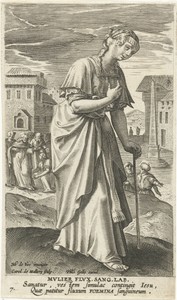 De bloedvloeiende vrouw