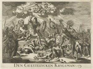 De Christelijke Ridder, bovenste deel